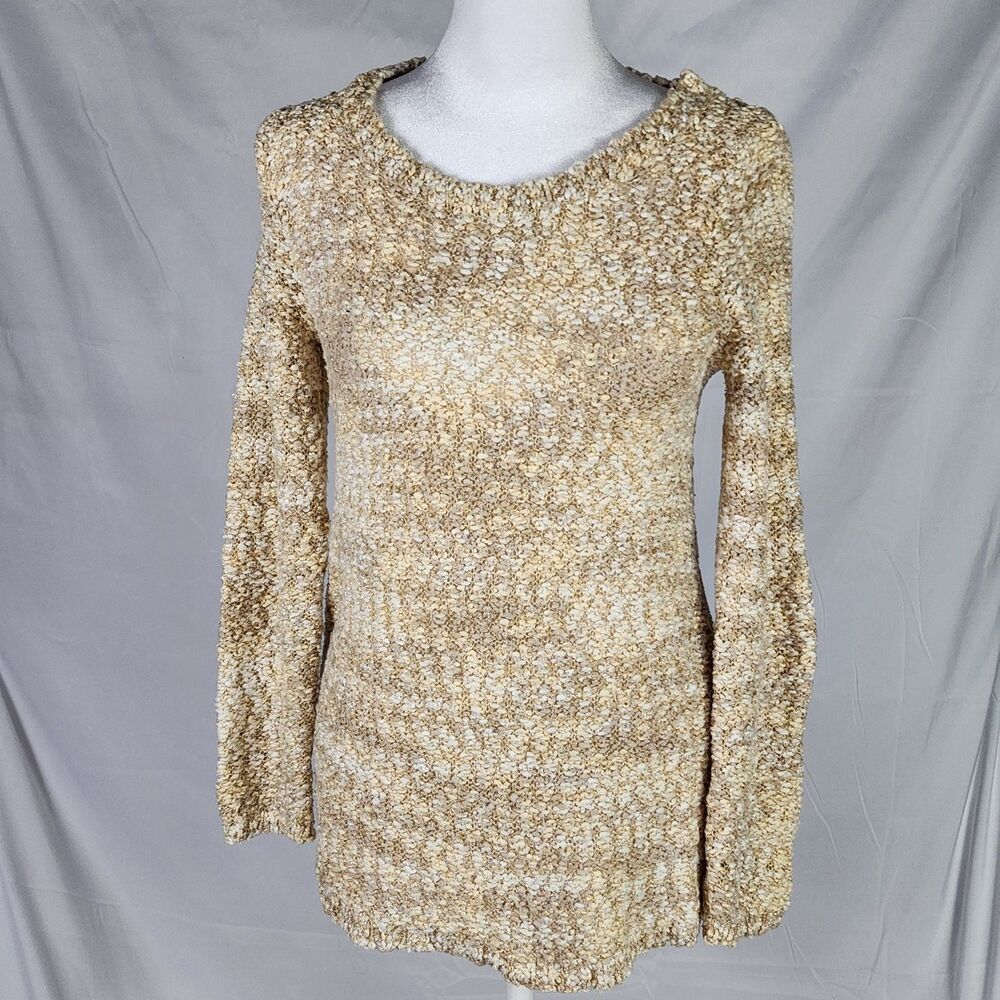 Charming Charlie's cream and beige sweater (S)